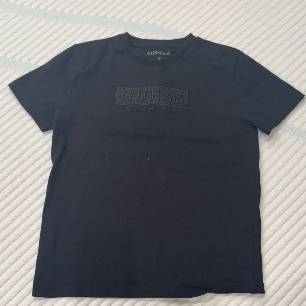 GUESS Kids Black Short Sleeve Tee